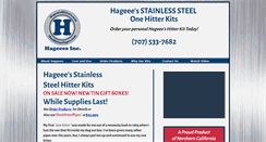 Desktop Screenshot of hageeeshitterz.com